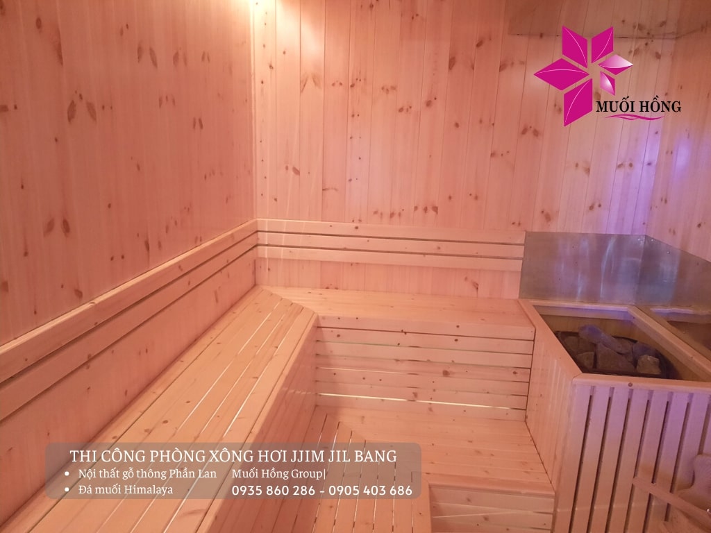 Lắp đặt phòng xông hơi sauna uy tín