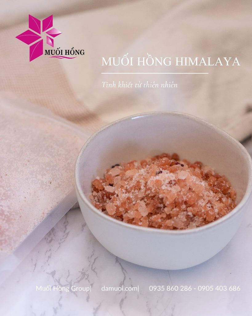 Đá muối Himalaya – Muối Hồng Group