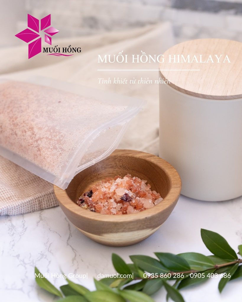 Đá muối Himalaya – Muối Hồng Group