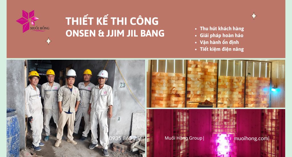 Thiết kế thi công Onsen Jjim Jil Bang chuẩn sao