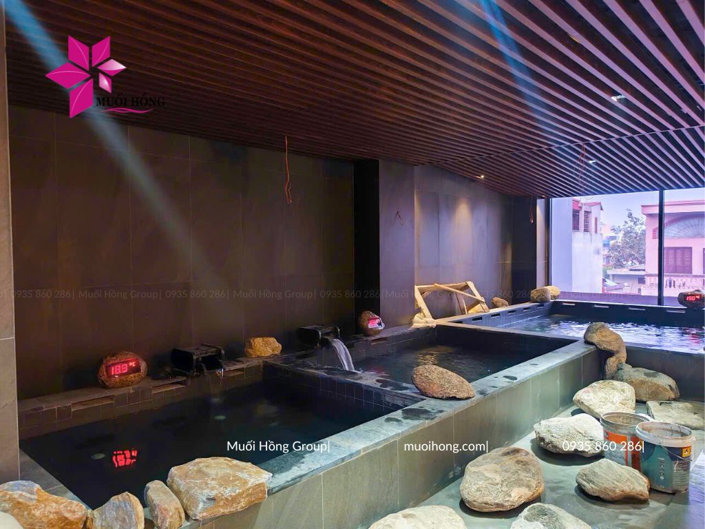 Lắp đặt Onsen & Jjim Jil Bang chuẩn sao