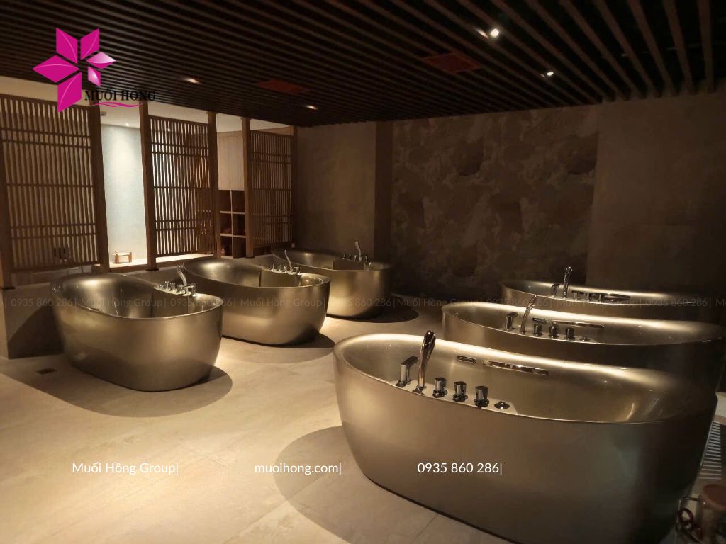 Thiết kế thi công Onsen & Jjim Jil Bang Thiên Ý Spa