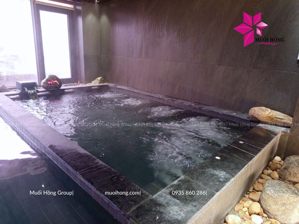 Lắp đặt bể ngâm Onsen & JjimJilBang