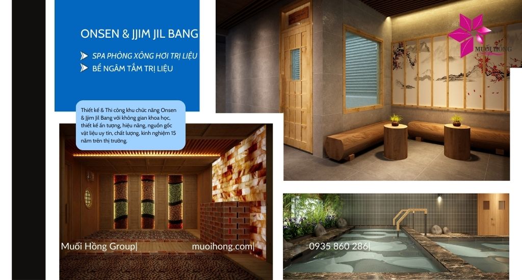 Thiết kế thi công spa Onsen Jjim Jil Bang