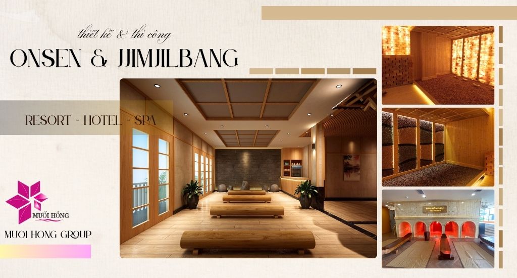 Lắp đặt Spa Onsen Jjim Jil Bang chuẩn Hàn