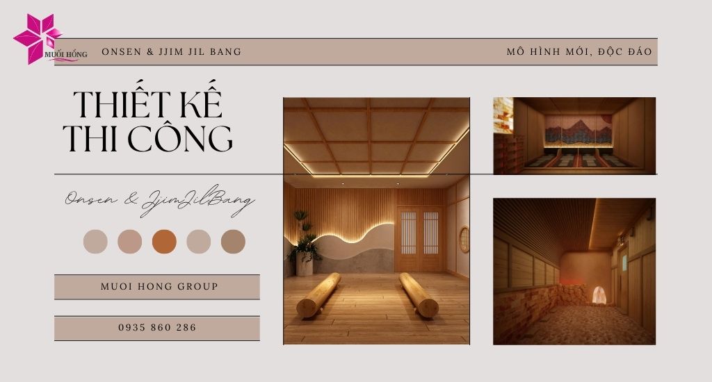 Thi công lắp đặt spa Onsen Jjim Jil Bang