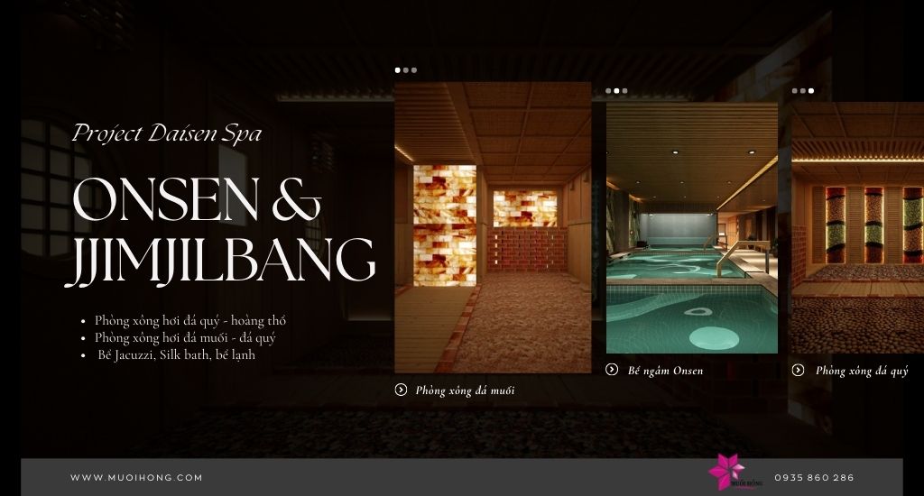 Thi công lắp đặt spa Onsen & Jjim Jil Bang Daisen