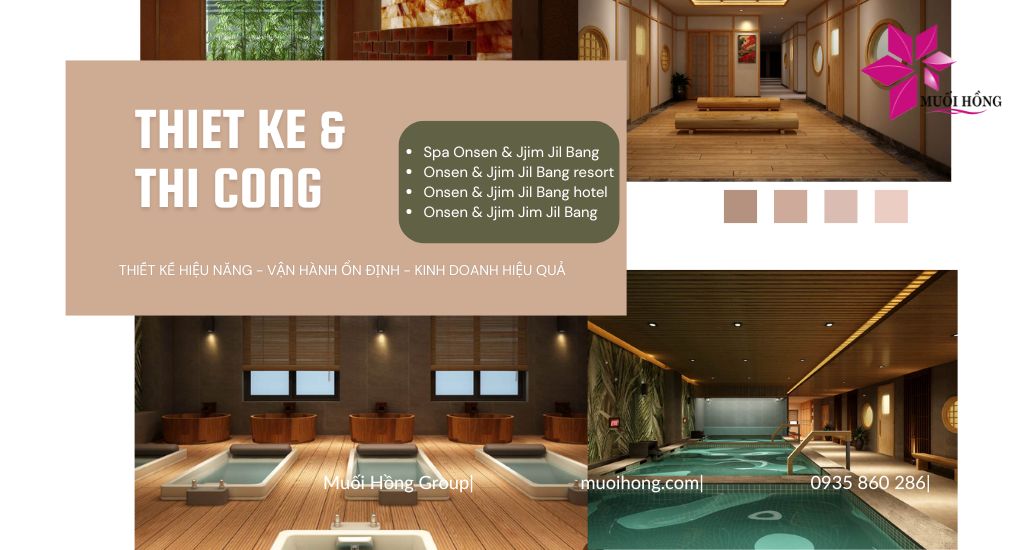 Lắp đặt Spa Onsen & Jjim Jil Bang Chuẩn Sao