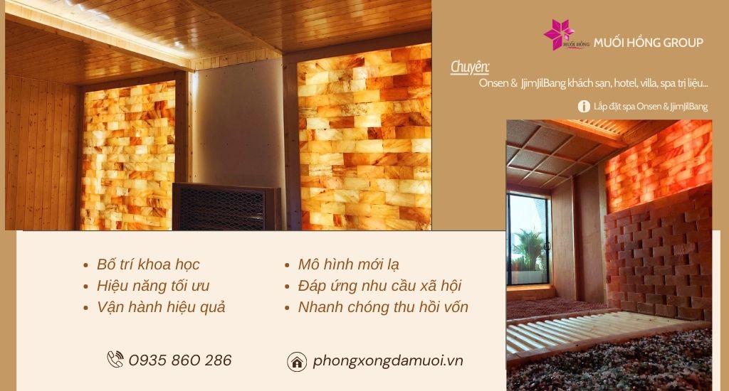 Thi công lắp đặt spa Onsen JjimJilBang