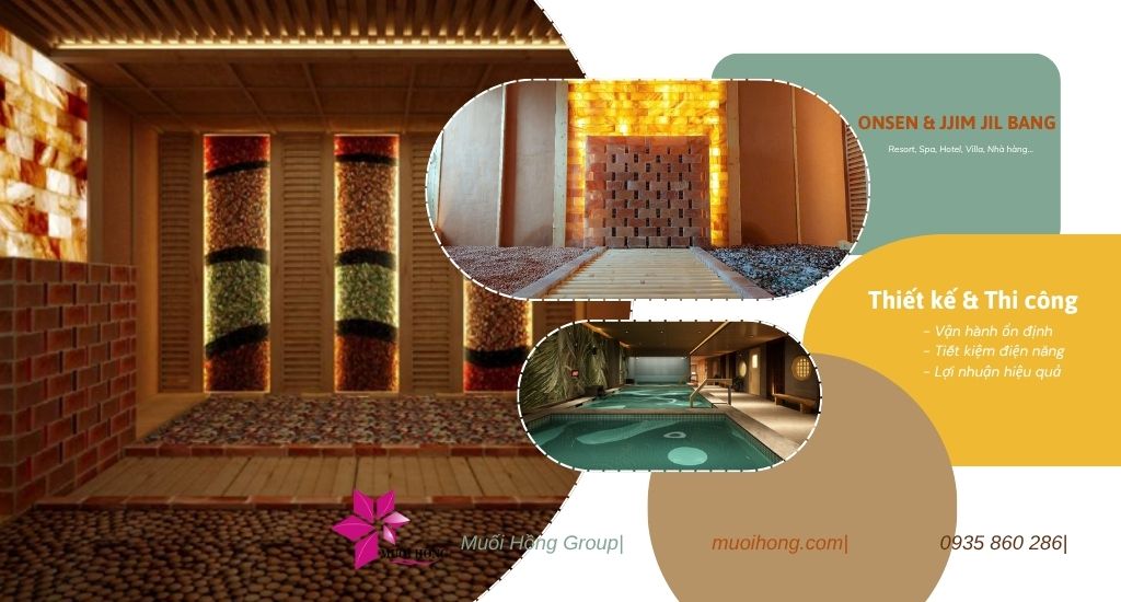 Lắp đặt spa Onsen & JjimJilBang khách sạn