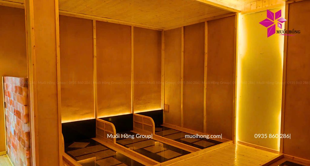 Thi công phòng xông hơi hồng ngoại