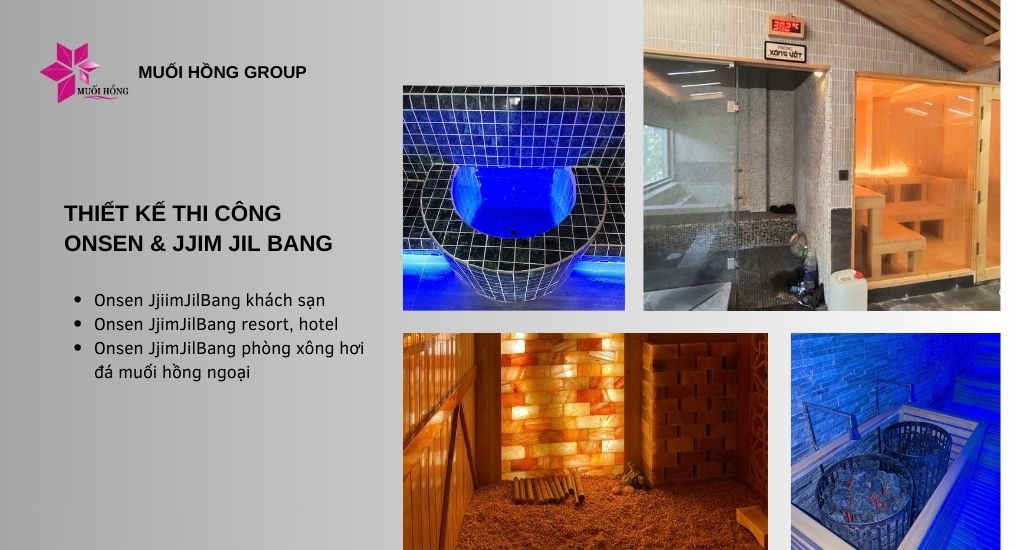 Thi công lắp đặt spa đá muối hồng ngoại