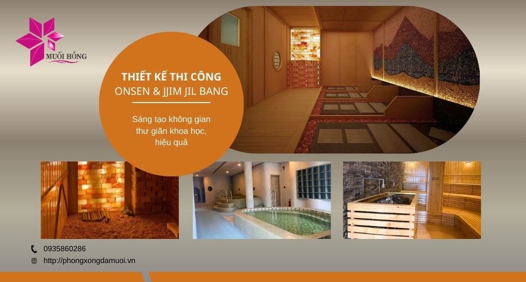 Thi công Onsen Jjimjilbang khách sạn