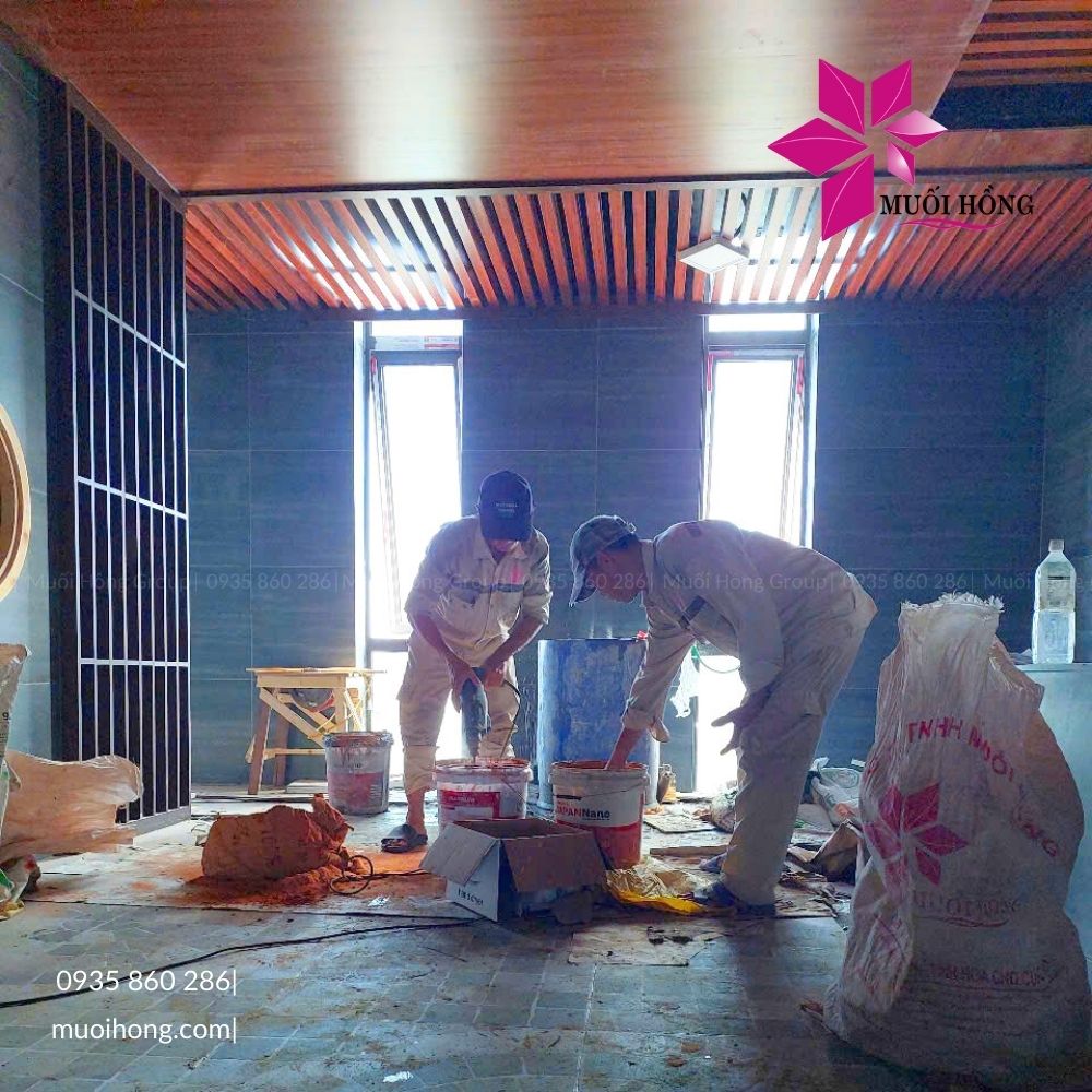 Thi công lắp đặt phòng xông hơi Jjimjilbang