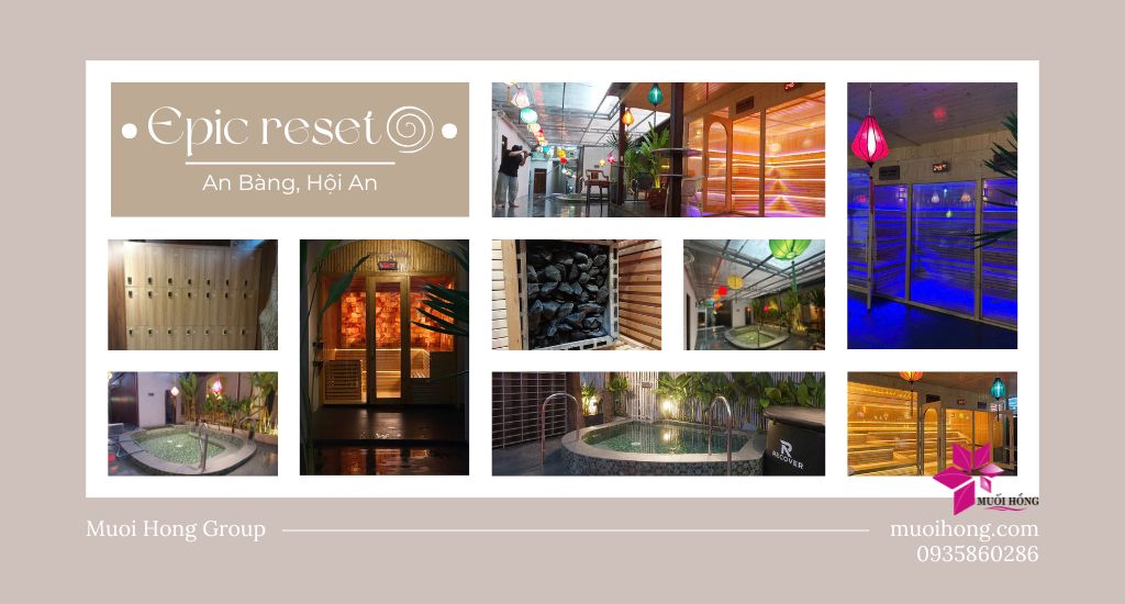 Thi công spa Onsen Jjimjilbang Epic Spa Hội An