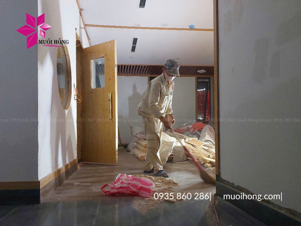 Thiết kế thi công spa đá muối Onsen Jjimjilbang