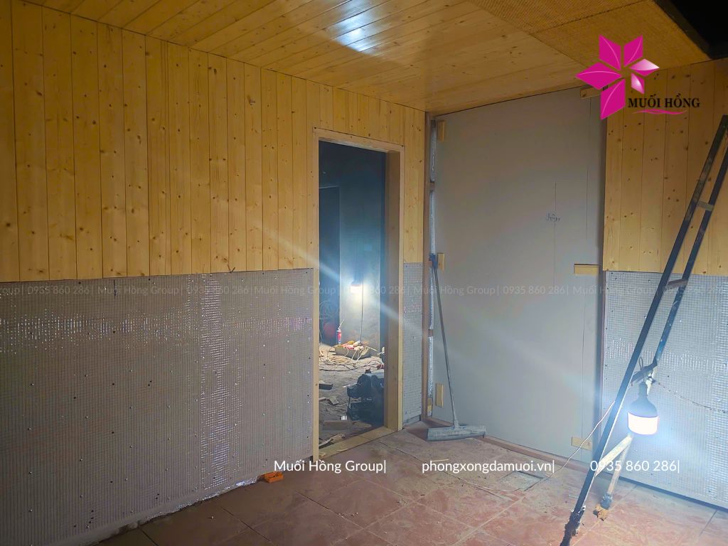 Thiết kế thi công spa đá muối Himalaya