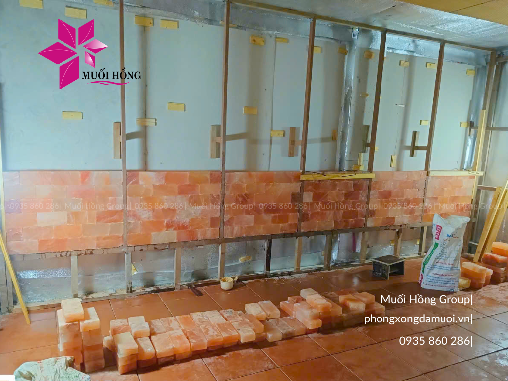 Thi công spa đá muối Onsen Jjim Jil Bang