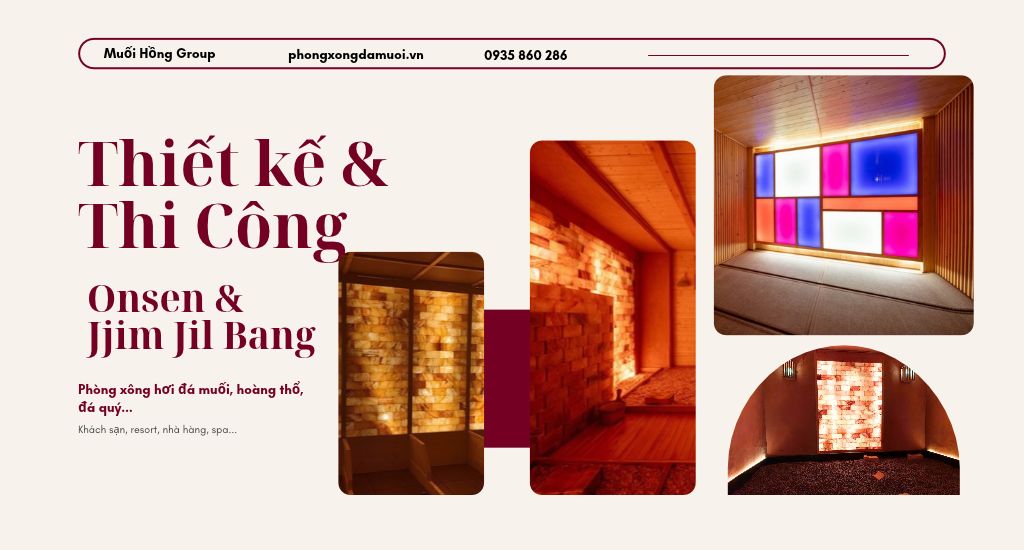Thiết kế thi công spa Onsen & JjimJilBang